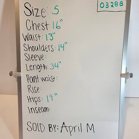 Rococo Sands Womans size S Mimi True Wrap Mini Dress Pink Long Watercolor Sleeve - Picture 8 of 8